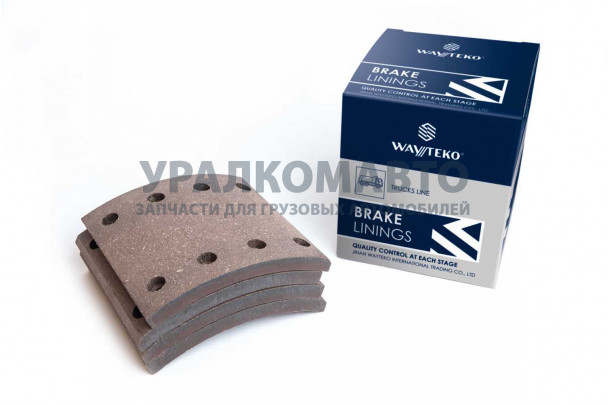 накладка тормозная задняя 184х188 (8 отверстий) Wayteko HOWO WG9200340068