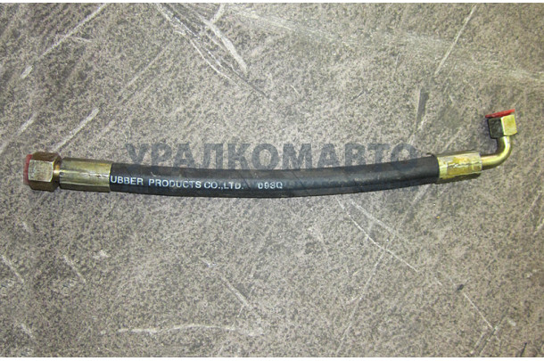 шланг ГУР L=480 резьба m22/m18 HOWO WG9100470107