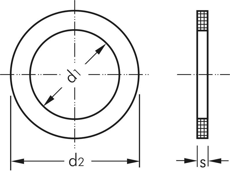Шайба форсунки d=9 D=18 Евро2 