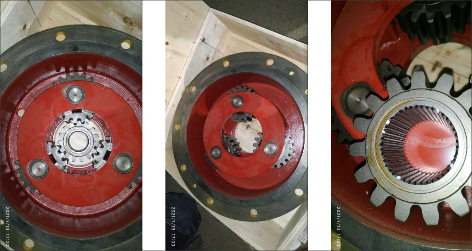 Редуктор бортовой в сборе 3 сателлита 41шлиц без ступицы CDM855